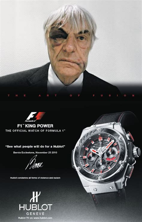 bernie ecclestone hublot|bernie ecclestone watch scam.